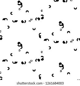 Simple black and white vector illustration. Abstract geometric background pattern