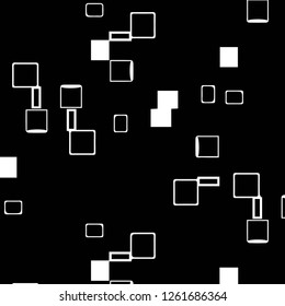 Simple black and white vector illustration. Abstract geometric background pattern