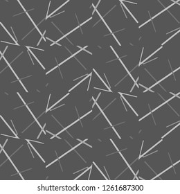 Simple black and white vector illustration. Abstract geometric background pattern