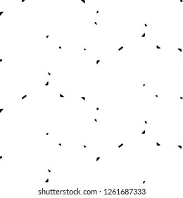Simple black and white vector illustration. Abstract geometric background pattern