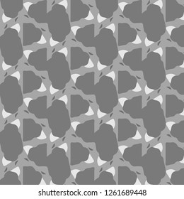 Simple black and white vector illustration. Abstract geometric background pattern