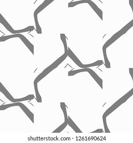 Simple black and white vector illustration. Abstract geometric background pattern