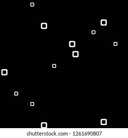 Simple black and white vector illustration. Abstract geometric background pattern