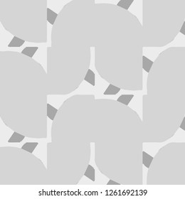 Simple black and white vector illustration. Abstract geometric background pattern