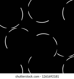 Simple black and white vector illustration. Abstract geometric background pattern