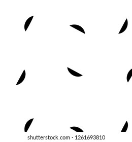 Simple black and white vector illustration. Abstract geometric background pattern