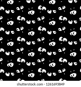 Simple black and white vector illustration. Abstract geometric background pattern
