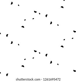Simple black and white vector illustration. Abstract geometric background pattern
