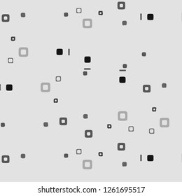 Simple black and white vector illustration. Abstract geometric background pattern