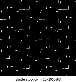 Simple black and white vector illustration. Abstract geometric background pattern