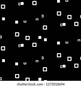 Simple black and white vector illustration. Abstract geometric background pattern