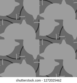 Simple black and white vector illustration. Abstract geometric background pattern