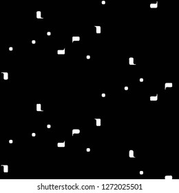 Simple black and white vector illustration. Abstract geometric background pattern