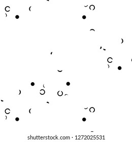 Simple black and white vector illustration. Abstract geometric background pattern