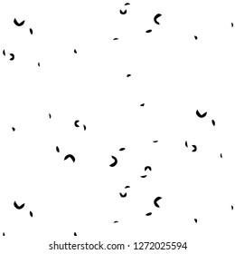 Simple black and white vector illustration. Abstract geometric background pattern