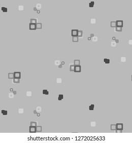 Simple black and white vector illustration. Abstract geometric background pattern