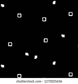 Simple black and white vector illustration. Abstract geometric background pattern