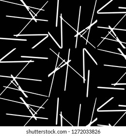 Simple black and white vector illustration. Abstract geometric background pattern