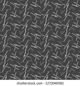 Simple black and white vector illustration. Abstract geometric background pattern