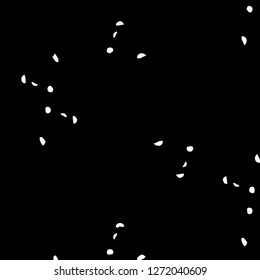 Simple black and white vector illustration. Abstract geometric background pattern