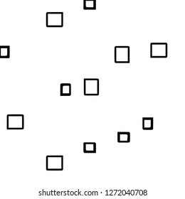 Simple black and white vector illustration. Abstract geometric background pattern