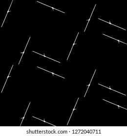 Simple black and white vector illustration. Abstract geometric background pattern