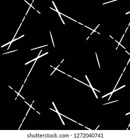 Simple black and white vector illustration. Abstract geometric background pattern