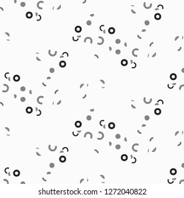 Simple black and white vector illustration. Abstract geometric background pattern