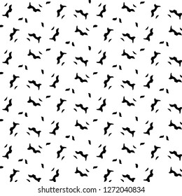 Simple black and white vector illustration. Abstract geometric background pattern