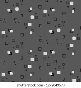 Simple black and white vector illustration. Abstract geometric background pattern