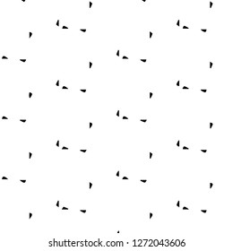 Simple black and white vector illustration. Abstract geometric background pattern