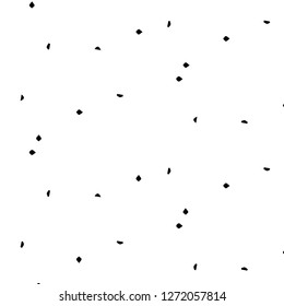 Simple black and white vector illustration. Abstract geometric background pattern