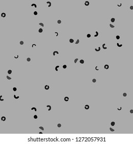 Simple black and white vector illustration. Abstract geometric background pattern