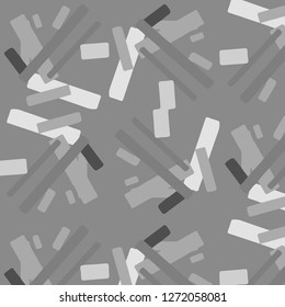 Simple black and white vector illustration. Abstract geometric background pattern
