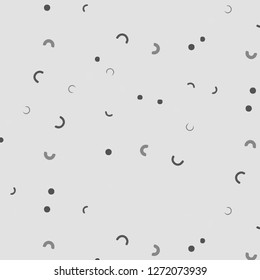 Simple black and white vector illustration. Abstract geometric background pattern