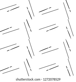 Simple black and white vector illustration. Abstract geometric background pattern