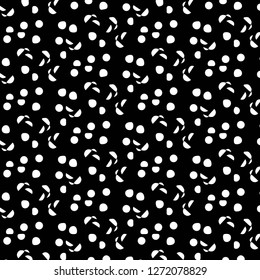Simple black and white vector illustration. Abstract geometric background pattern