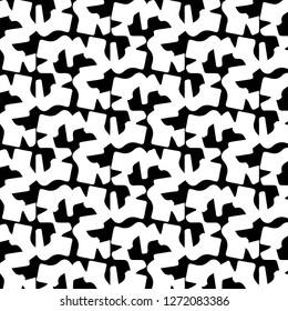 Simple black and white vector illustration. Abstract geometric background pattern