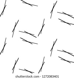 Simple black and white vector illustration. Abstract geometric background pattern