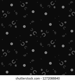 Simple black and white vector illustration. Abstract geometric background pattern