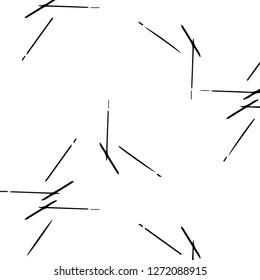 Simple black and white vector illustration. Abstract geometric background pattern