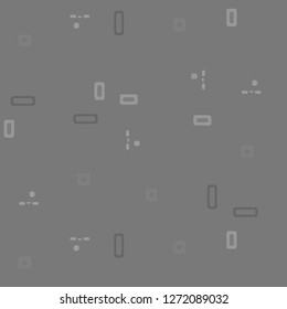 Simple black and white vector illustration. Abstract geometric background pattern
