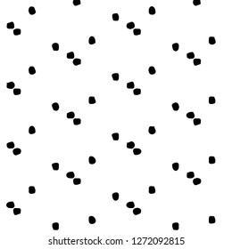 Simple black and white vector illustration. Abstract geometric background pattern