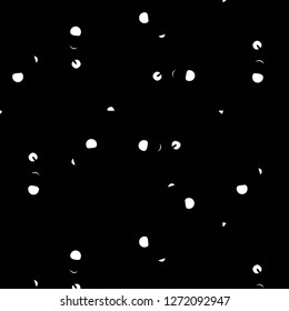 Simple black and white vector illustration. Abstract geometric background pattern