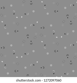 Simple black and white vector illustration. Abstract geometric background pattern
