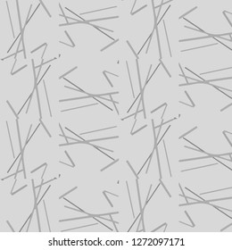 Simple black and white vector illustration. Abstract geometric background pattern