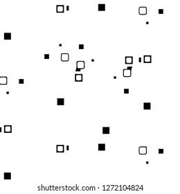 Simple black and white vector illustration. Abstract geometric background pattern