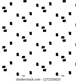 Simple black and white vector illustration. Abstract geometric background pattern