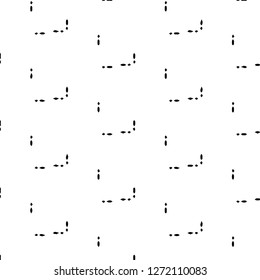 Simple black and white vector illustration. Abstract geometric background pattern