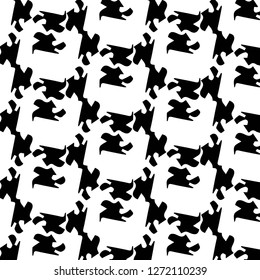 Simple black and white vector illustration. Abstract geometric background pattern